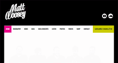Desktop Screenshot of mattwoosey.co.uk